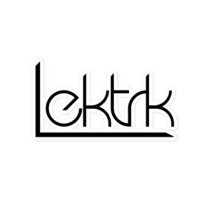 Lektrk - Artist Bubble-free stickers